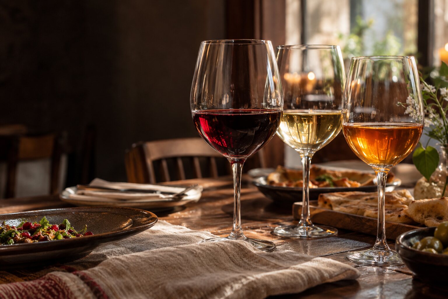 Georgian red, white, and amber wines at Chinar on the Island in Staten Island, NY